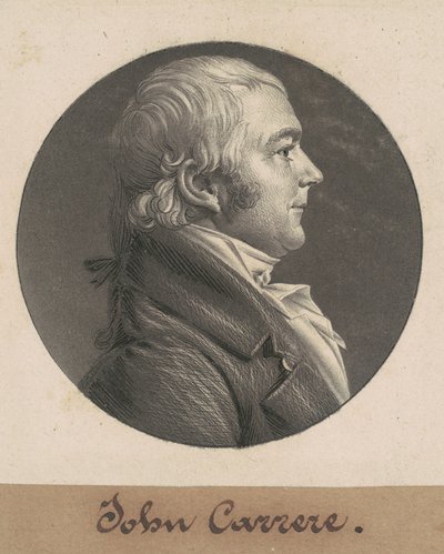 John Carrere af Charles B. J. Févret de Saint Mémin