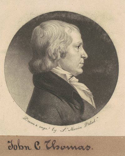 John Chew Thomas af Charles B. J. Févret de Saint Mémin