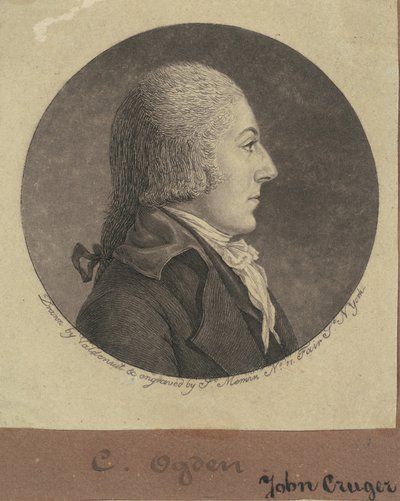 John Cruger af Charles B. J. Févret de Saint Mémin
