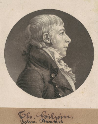 John Dennis af Charles B. J. Févret de Saint Mémin