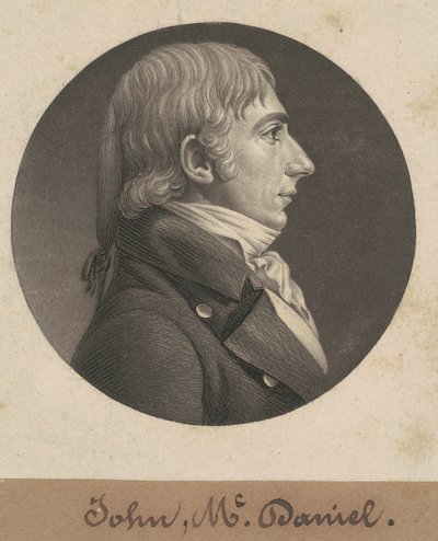John McDaniel af Charles B. J. Févret de Saint Mémin