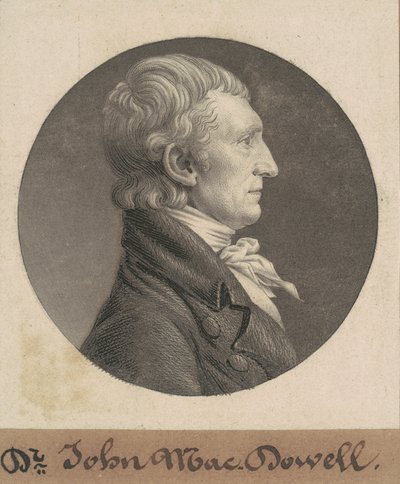 John McDowell af Charles B. J. Févret de Saint Mémin