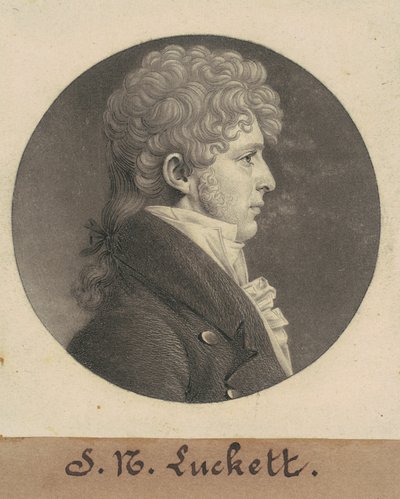 John Richards Triplett af Charles B. J. Févret de Saint Mémin