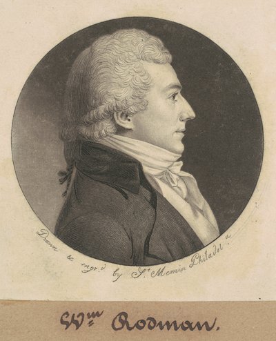 John Rodman af Charles B. J. Févret de Saint Mémin