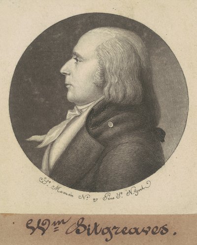 John Sitgreaves af Charles B. J. Févret de Saint Mémin