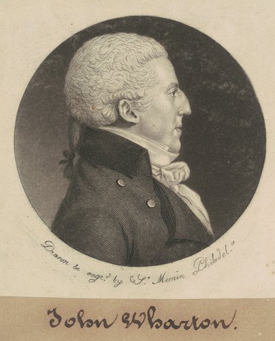 John Wharton af Charles B. J. Févret de Saint Mémin