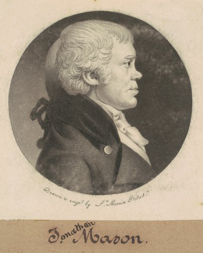 Jonathan Mason af Charles B. J. Févret de Saint Mémin