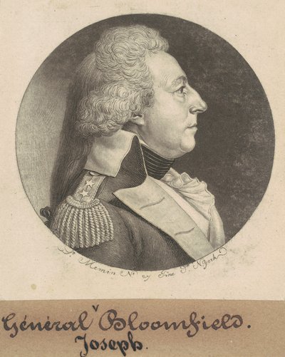 Joseph Bloomfield af Charles B. J. Févret de Saint Mémin