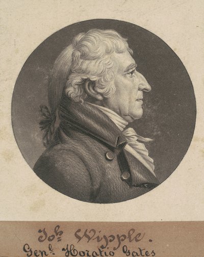 Joseph Whipple af Charles B. J. Févret de Saint Mémin
