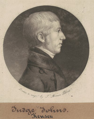 Kensey Johns af Charles B. J. Févret de Saint Mémin