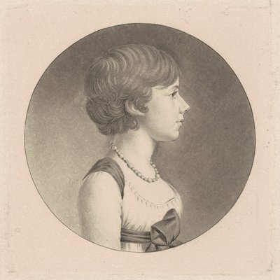 Louisa DuPonceau af Charles B. J. Févret de Saint Mémin