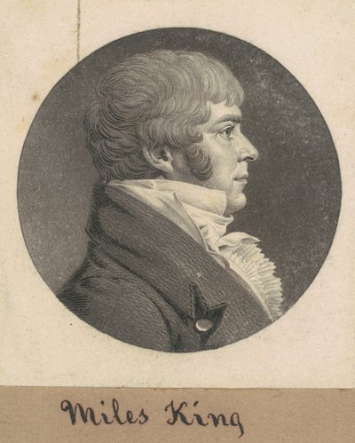 Miles King, Jr. af Charles B. J. Févret de Saint Mémin