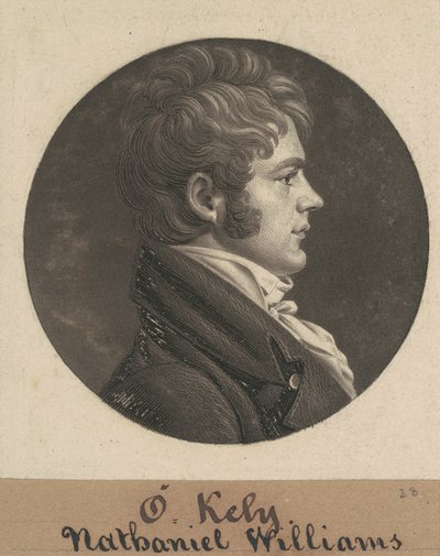 Nathaniel Williams af Charles B. J. Févret de Saint Mémin