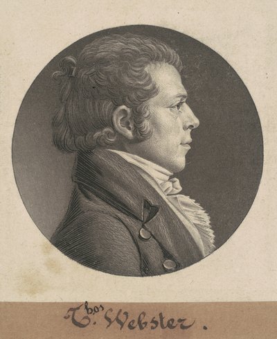 Nimrod Owings af Charles B. J. Févret de Saint Mémin