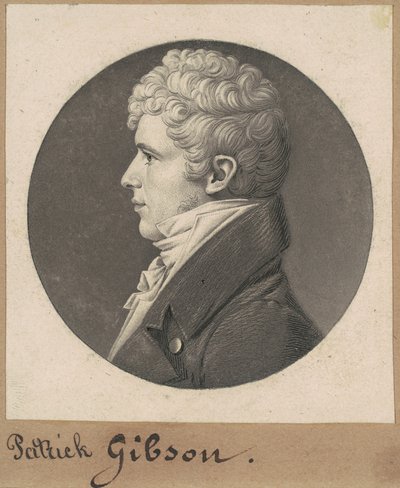 Patrick Gibson af Charles B. J. Févret de Saint Mémin