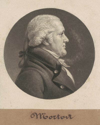 Perez Morton af Charles B. J. Févret de Saint Mémin