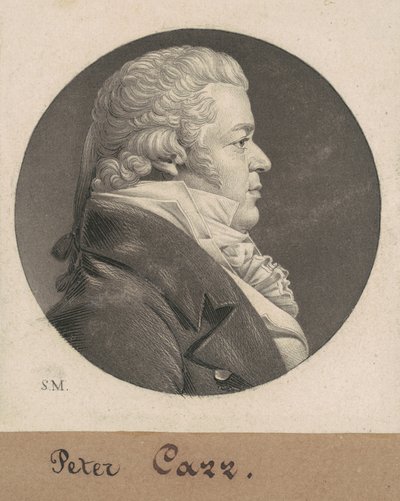 Peter Carr af Charles B. J. Févret de Saint Mémin