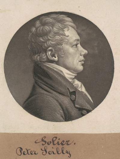 Peter Sailly af Charles B. J. Févret de Saint Mémin