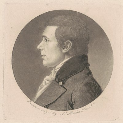 Peter Stephen DuPonceau af Charles B. J. Févret de Saint Mémin