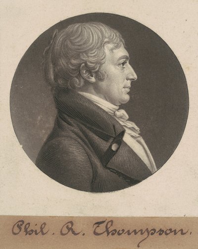 Philip Rootes Thompson af Charles B. J. Févret de Saint Mémin