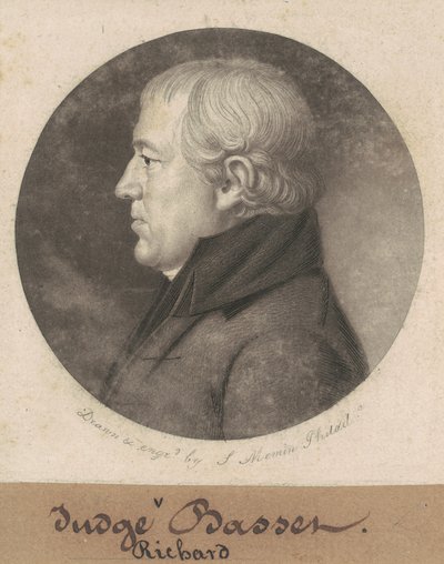 Richard Bassett af Charles B. J. Févret de Saint Mémin