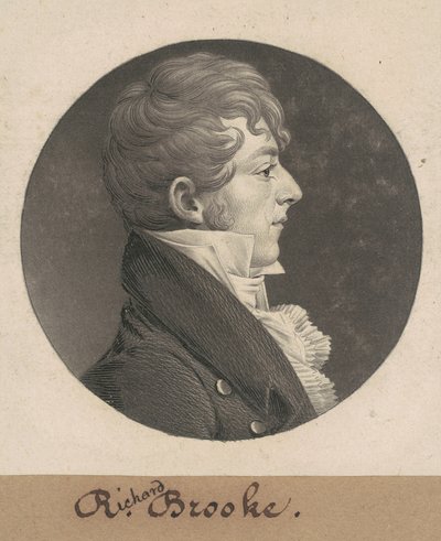 Richard Brooke af Charles B. J. Févret de Saint Mémin