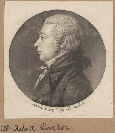 Robert Carter af Charles B. J. Févret de Saint Mémin
