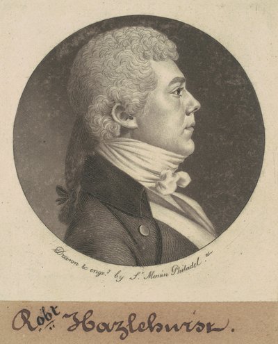 Robert Hazlehurst af Charles B. J. Févret de Saint Mémin