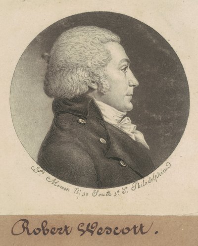 Robert Wescott af Charles B. J. Févret de Saint Mémin