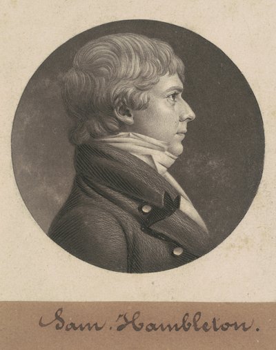 Samuel Hambleton af Charles B. J. Févret de Saint Mémin