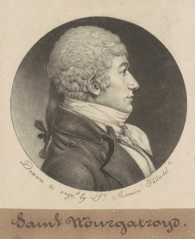 Samuel Murgatroyd af Charles B. J. Févret de Saint Mémin