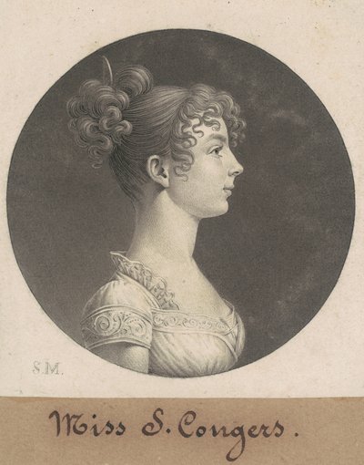 Sarah C. Conyers af Charles B. J. Févret de Saint Mémin