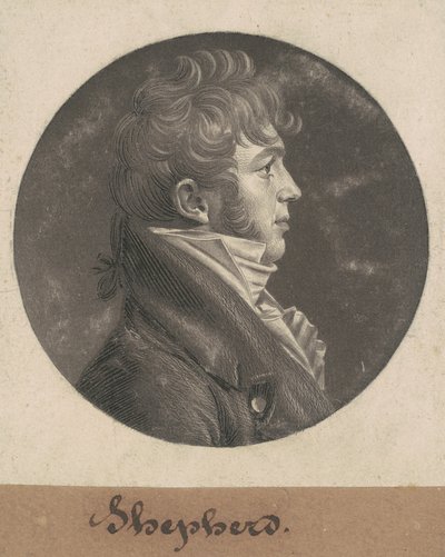 Fårehyrde af Charles B. J. Févret de Saint Mémin