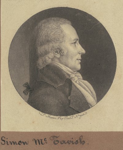 Simon McTavish af Charles B. J. Févret de Saint Mémin