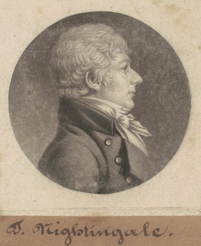 T. Nattergal af Charles B. J. Févret de Saint Mémin