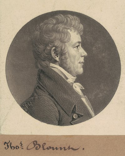 Thomas Blount af Charles B. J. Févret de Saint Mémin