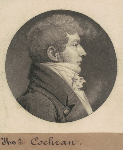 Thomas Cochran af Charles B. J. Févret de Saint Mémin