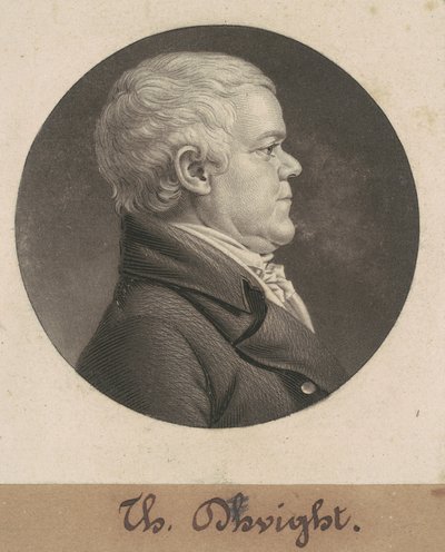 Thomas Dwight af Charles B. J. Févret de Saint Mémin
