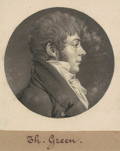 Thomas Grøn af Charles B. J. Févret de Saint Mémin