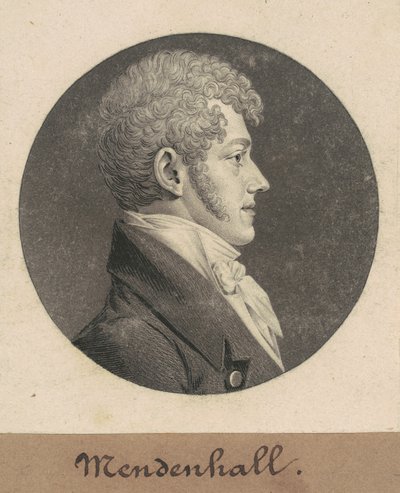 Thomas Mendenhall, Jr. af Charles B. J. Févret de Saint Mémin