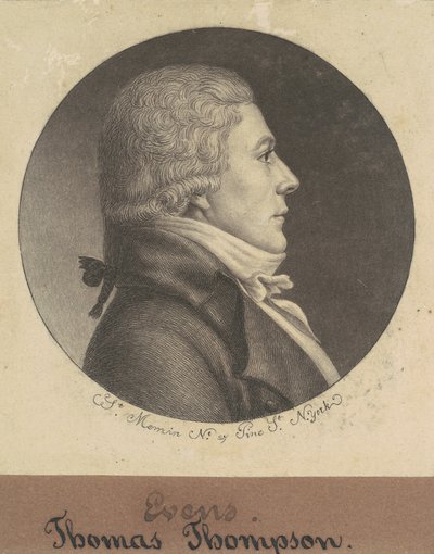 Thomas Thompson af Charles B. J. Févret de Saint Mémin