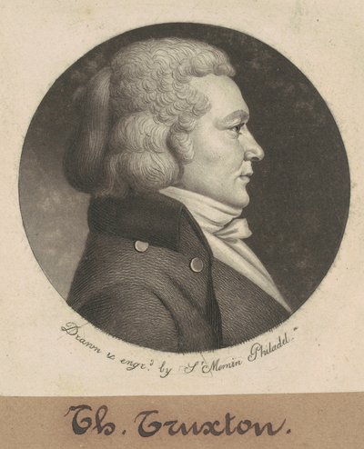 Thomas Truxtun af Charles B. J. Févret de Saint Mémin