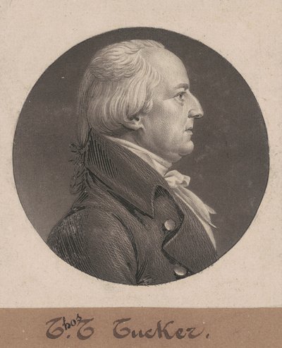 Thomas Tudor Tucker af Charles B. J. Févret de Saint Mémin