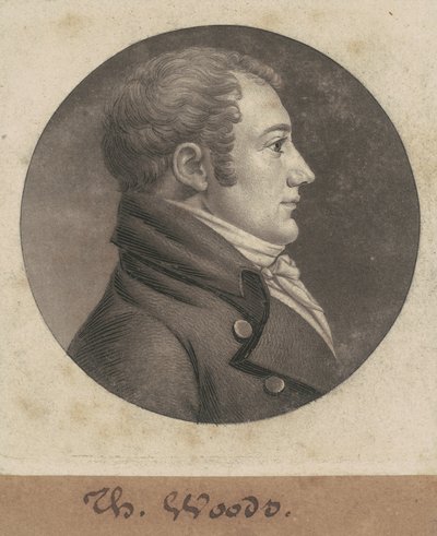Thomas Woods af Charles B. J. Févret de Saint Mémin