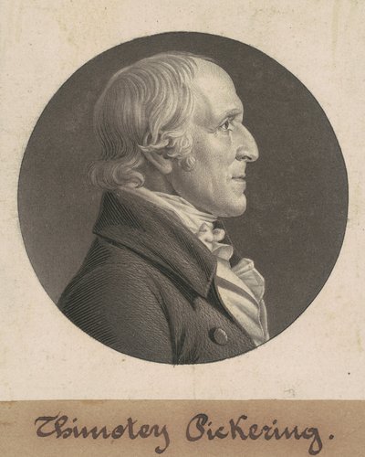 Timothy Pickering af Charles B. J. Févret de Saint Mémin