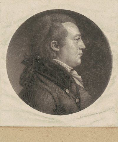 Uidentificeret mand af Charles B. J. Févret de Saint Mémin