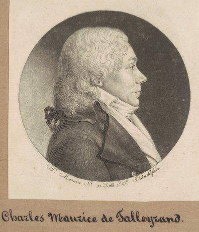 Uidentificeret mand af Charles B. J. Févret de Saint Mémin