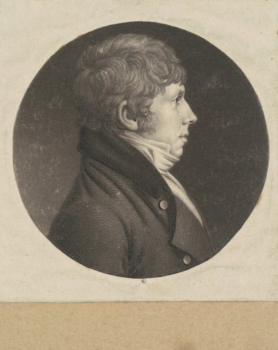 Uidentificeret mand af Charles B. J. Févret de Saint Mémin