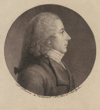 Uidentificeret mand af Charles B. J. Févret de Saint Mémin