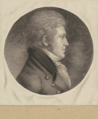 Uidentificeret mand af Charles B. J. Févret de Saint Mémin